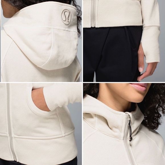 Lululemon Scuba Hoodie II Cream Angel Wing Mojave Tan - Picture 3 of 16